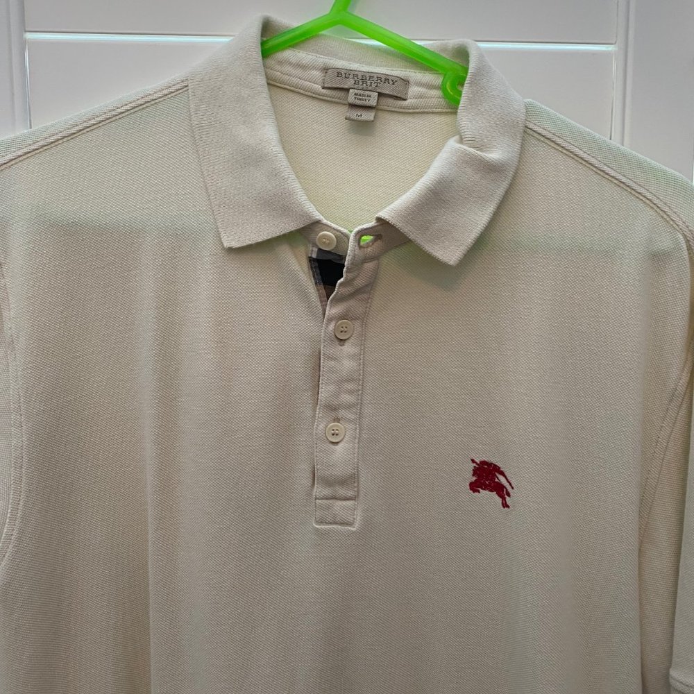 Burberry Brit Mens Polo Shirt Knit Size M